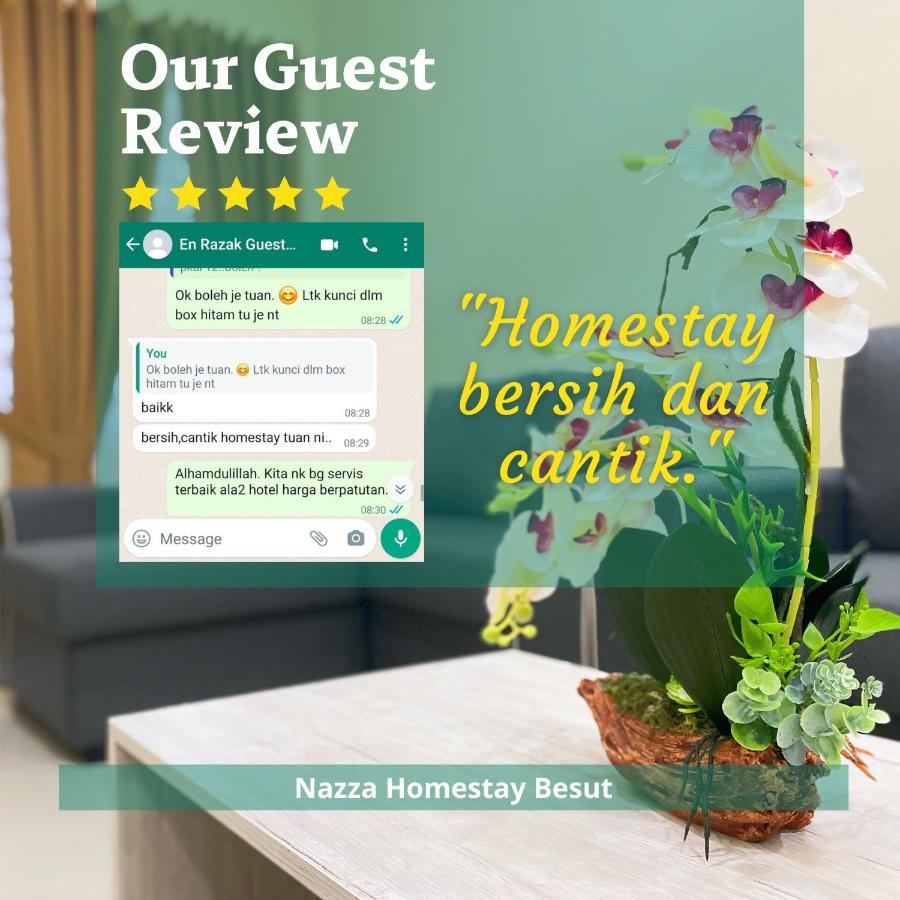 Nazza Homestay Besut With Swimming Pool Kampung Raja ภายนอก รูปภาพ