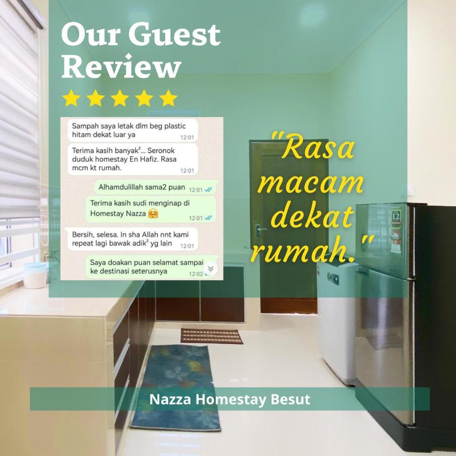 Nazza Homestay Besut With Swimming Pool Near Jetty To Perhentian Kampung Raja ภายนอก รูปภาพ